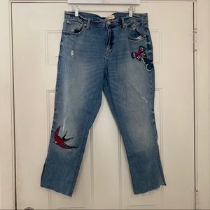 Gap Embroidered Jeans